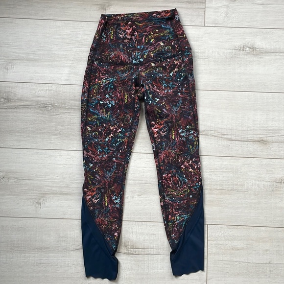 Lululemon Wunder Under Scalloped Hem high rise legging - Picture 1 of 7
